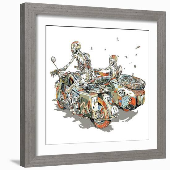 Perpetual Sentinel-HR-FM-Framed Art Print