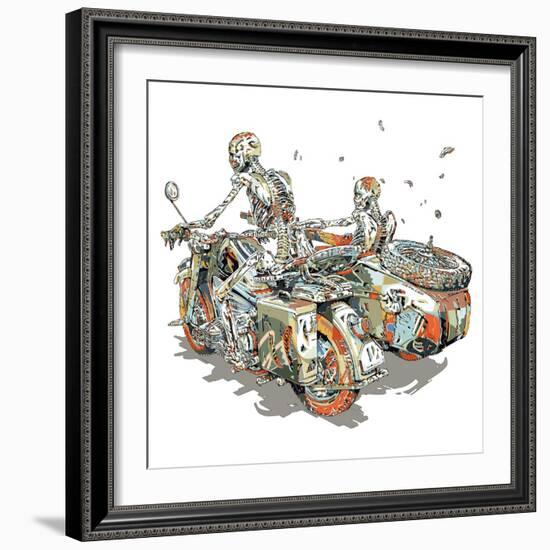 Perpetual Sentinel-HR-FM-Framed Art Print