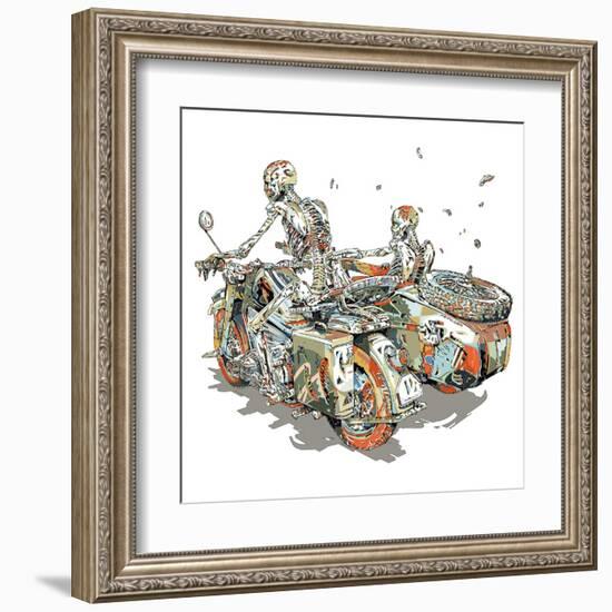 Perpetual Sentinel-HR-FM-Framed Art Print