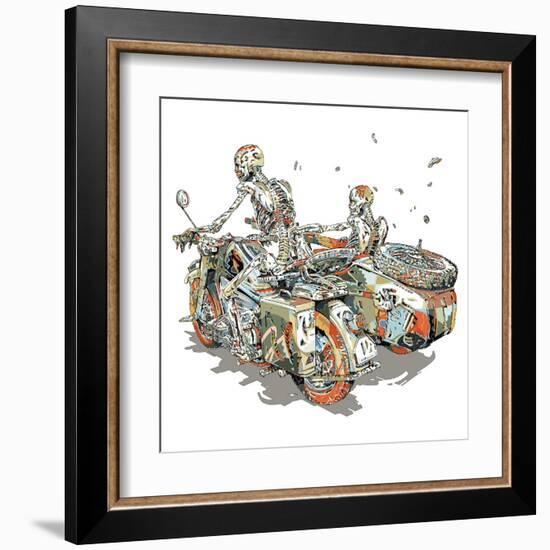 Perpetual Sentinel-HR-FM-Framed Art Print