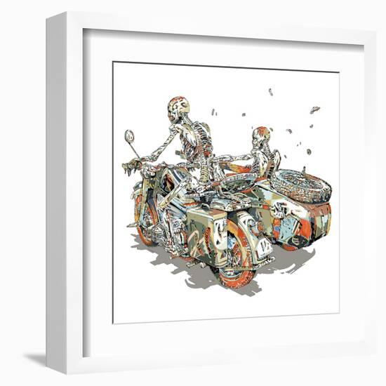 Perpetual Sentinel-HR-FM-Framed Art Print