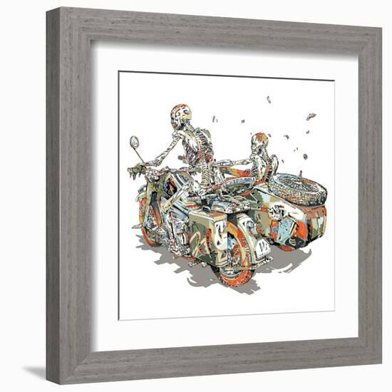 Perpetual Sentinel-HR-FM-Framed Art Print