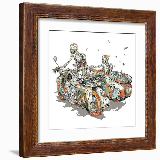 Perpetual Sentinel-HR-FM-Framed Art Print