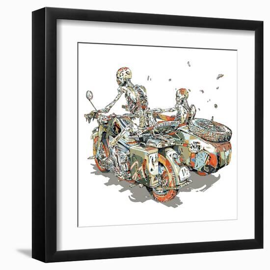 Perpetual Sentinel-HR-FM-Framed Art Print