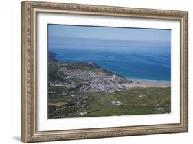Perranporth, Cornwall, England, United Kingdom, Europe-Dan Burton-Framed Photographic Print