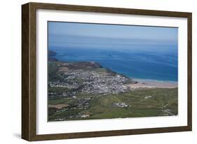 Perranporth, Cornwall, England, United Kingdom, Europe-Dan Burton-Framed Photographic Print