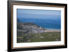 Perranporth, Cornwall, England, United Kingdom, Europe-Dan Burton-Framed Photographic Print