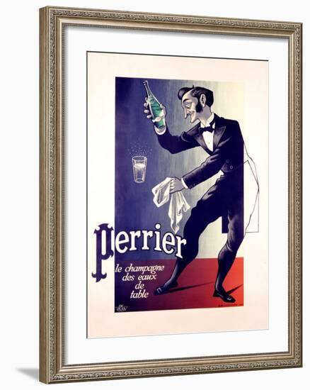 Perrier Mineral Water-Adolphe Mouron Cassandre-Framed Giclee Print