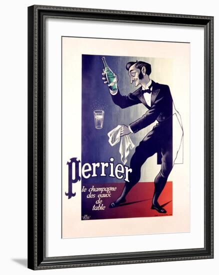 Perrier Mineral Water-Adolphe Mouron Cassandre-Framed Giclee Print