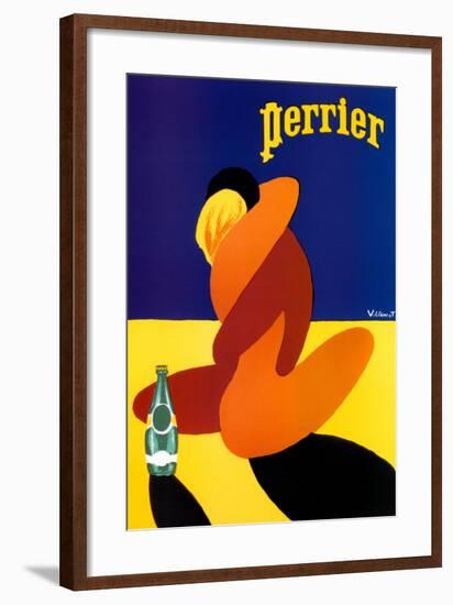 Perrier-Bernard Villemot-Framed Art Print