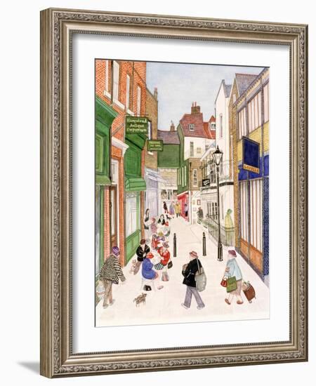 Perrins Court-Gillian Lawson-Framed Giclee Print