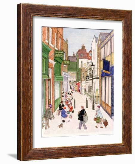 Perrins Court-Gillian Lawson-Framed Giclee Print