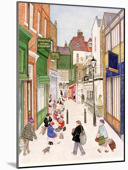 Perrins Court-Gillian Lawson-Mounted Giclee Print