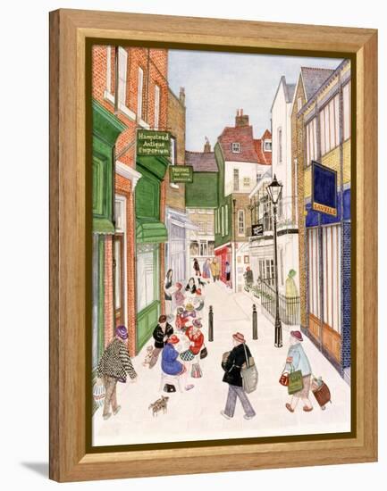 Perrins Court-Gillian Lawson-Framed Premier Image Canvas