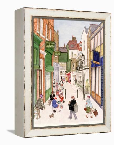 Perrins Court-Gillian Lawson-Framed Premier Image Canvas