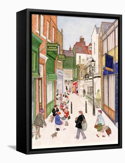 Perrins Court-Gillian Lawson-Framed Premier Image Canvas