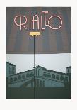Rialto-Perry King-Mounted Serigraph