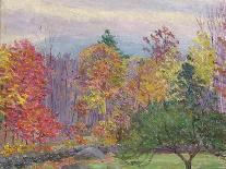 In the Bohmerwald, (Oil on Canvas)-Lilla Cabot Perry-Giclee Print