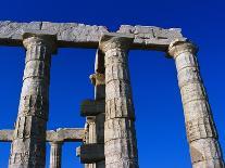 Columns of Temple of Poseidon-Perry Mastrovito-Photographic Print