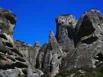 Rock Towers of Meteora-Perry Mastrovito-Framed Photographic Print