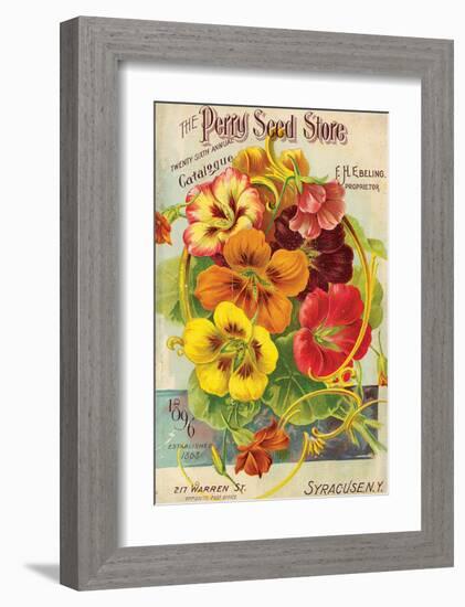 Perry Seed Store Syracuse NY-null-Framed Premium Giclee Print