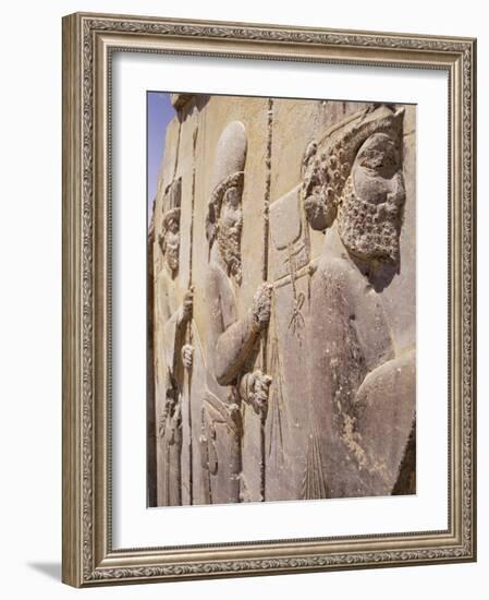 Persepolis, Unesco World Heritage Site, Iran, Middle East-Sergio Pitamitz-Framed Photographic Print