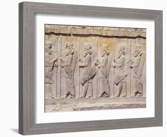 Persepolis, Unesco World Heritage Site, Iran, Middle East-Sergio Pitamitz-Framed Photographic Print