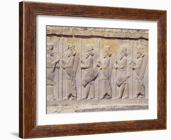 Persepolis, Unesco World Heritage Site, Iran, Middle East-Sergio Pitamitz-Framed Photographic Print