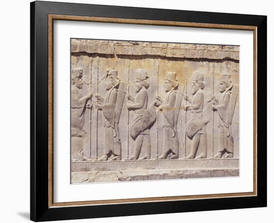 Persepolis, Unesco World Heritage Site, Iran, Middle East-Sergio Pitamitz-Framed Photographic Print