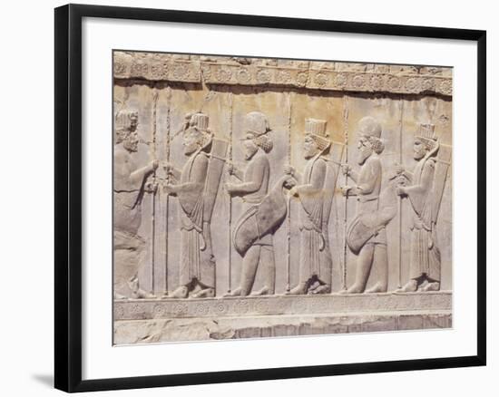 Persepolis, Unesco World Heritage Site, Iran, Middle East-Sergio Pitamitz-Framed Photographic Print