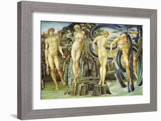 Perseus and Andromeda, 1876-Edward Burne-Jones-Framed Giclee Print