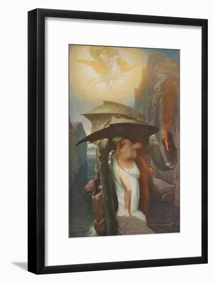 'Perseus and Andromeda', 1891, (1918)-Frederic Leighton-Framed Giclee Print