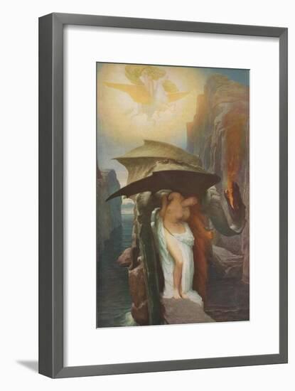 'Perseus and Andromeda', 1891, (1918)-Frederic Leighton-Framed Giclee Print