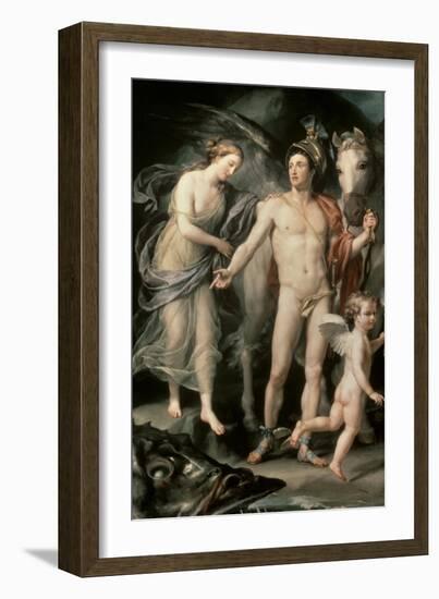 Perseus and Andromeda, c.1777-Anton Raphael Mengs-Framed Giclee Print