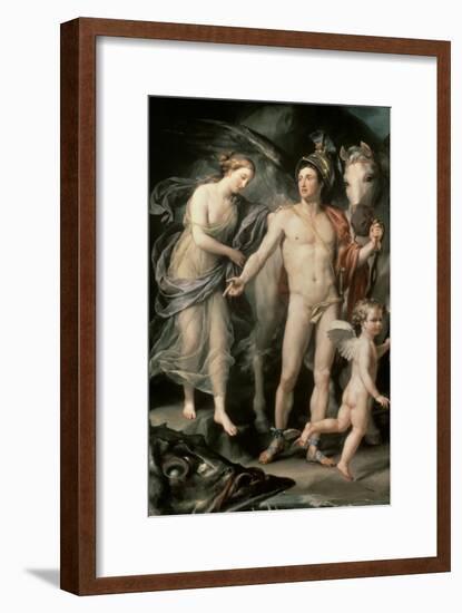 Perseus and Andromeda, c.1777-Anton Raphael Mengs-Framed Giclee Print