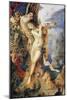 Perseus and Andromeda, C.1867-69 (W/C and Pen on Paper)-Gustave Moreau-Mounted Giclee Print