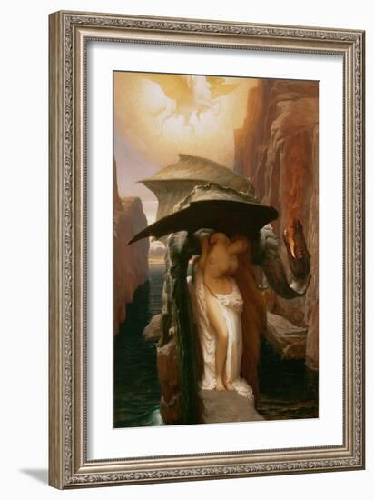 Perseus and Andromeda, C.1891-Frederick Leighton-Framed Giclee Print