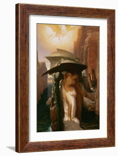 Perseus and Andromeda, C.1891-Frederick Leighton-Framed Giclee Print