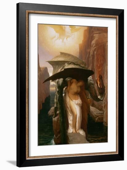 Perseus and Andromeda, C.1891-Frederick Leighton-Framed Giclee Print