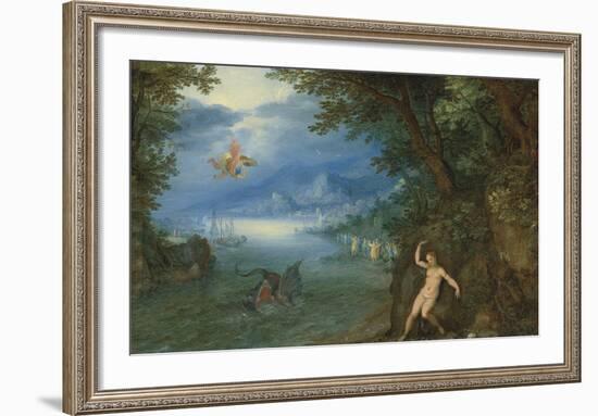 Perseus and Andromeda-Pieter Bruegel the Elder-Framed Premium Giclee Print