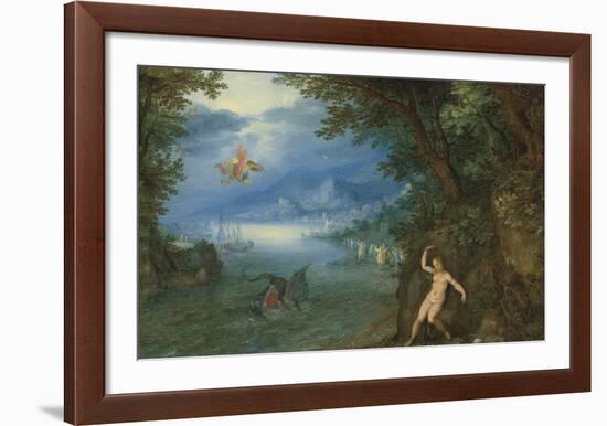 Perseus and Andromeda-Pieter Bruegel the Elder-Framed Premium Giclee Print