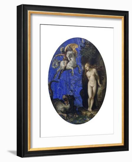 Perseus and Andromeda-Guiseppe Cesari-Framed Giclee Print