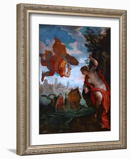 Perseus and Andromeda-Paolo Veronese-Framed Giclee Print