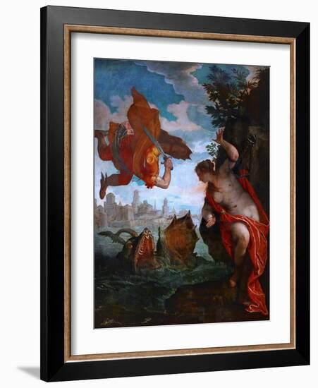 Perseus and Andromeda-Paolo Veronese-Framed Giclee Print