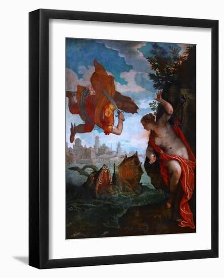 Perseus and Andromeda-Paolo Veronese-Framed Giclee Print