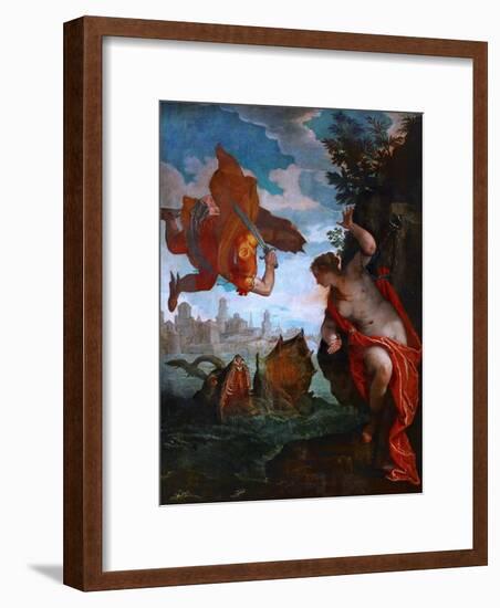 Perseus and Andromeda-Paolo Veronese-Framed Giclee Print