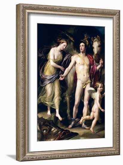 Perseus and Andromeda-Anton Raphael Mengs-Framed Giclee Print