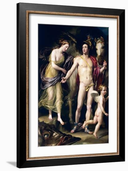 Perseus and Andromeda-Anton Raphael Mengs-Framed Giclee Print