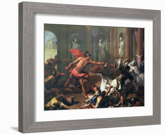 Perseus and Medusa-Sebastiano Ricci-Framed Giclee Print