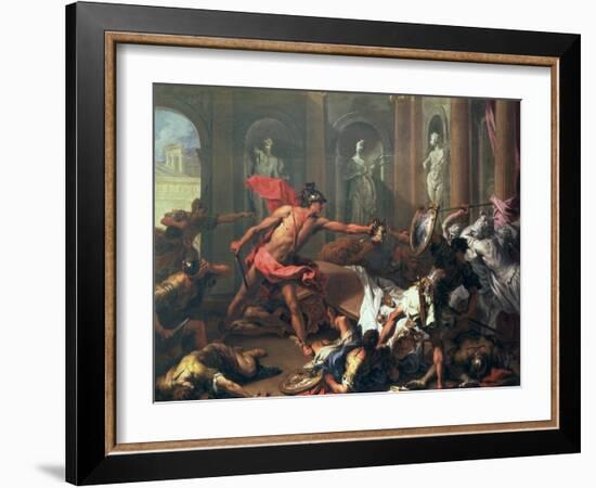 Perseus and Medusa-Sebastiano Ricci-Framed Giclee Print